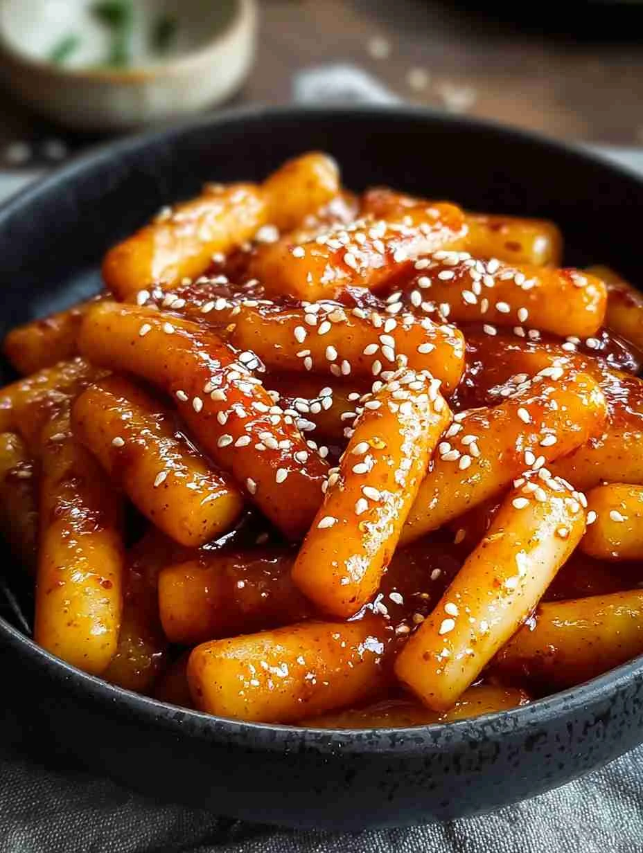 Quick Honey Butter Tteokbokki Recipe Easy 10 Minute Tteokbokki Sweet And Savory Tteokbokki Guide Best Honey Butter Tteokbo...