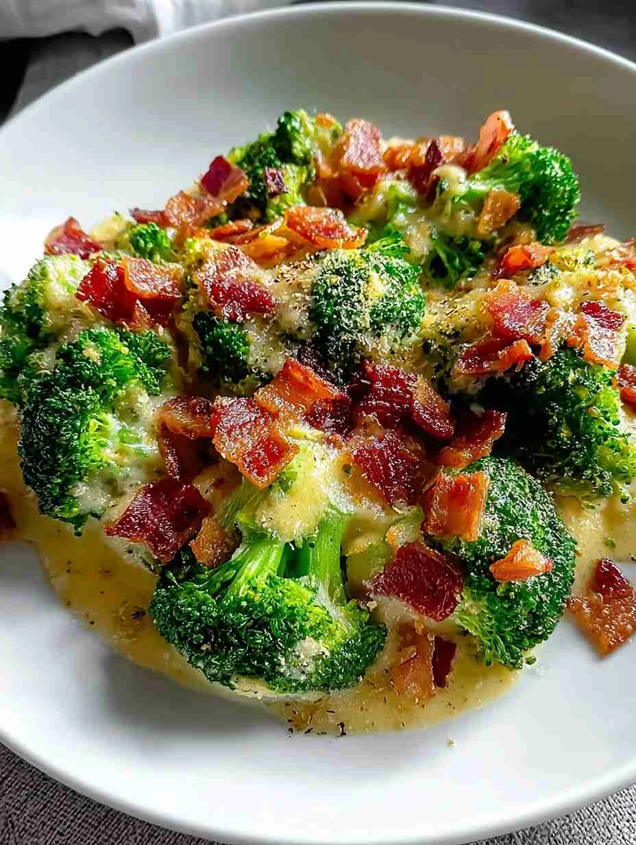 Savory Broccoli With Garlic Sauce & lamb for Quick Nights