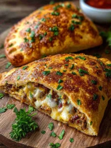 Savory High-Protein Keto Calzone: Satisfy Your Cravings Today