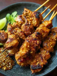 Savory Lion’s Mane Satay Skewers That Wow Every Palate