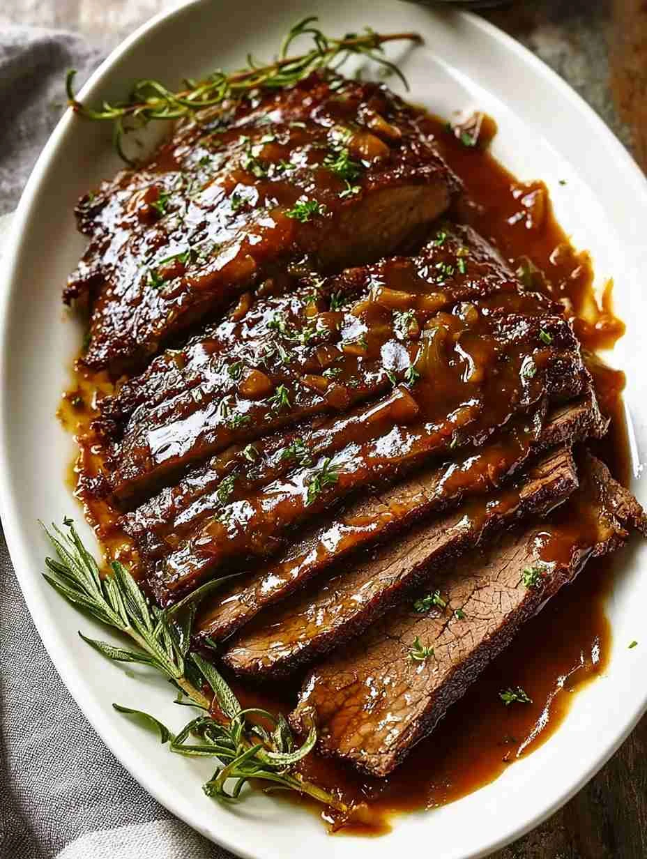 Savory Slow Cooker Brisket for a Cozy Home Dinner Night