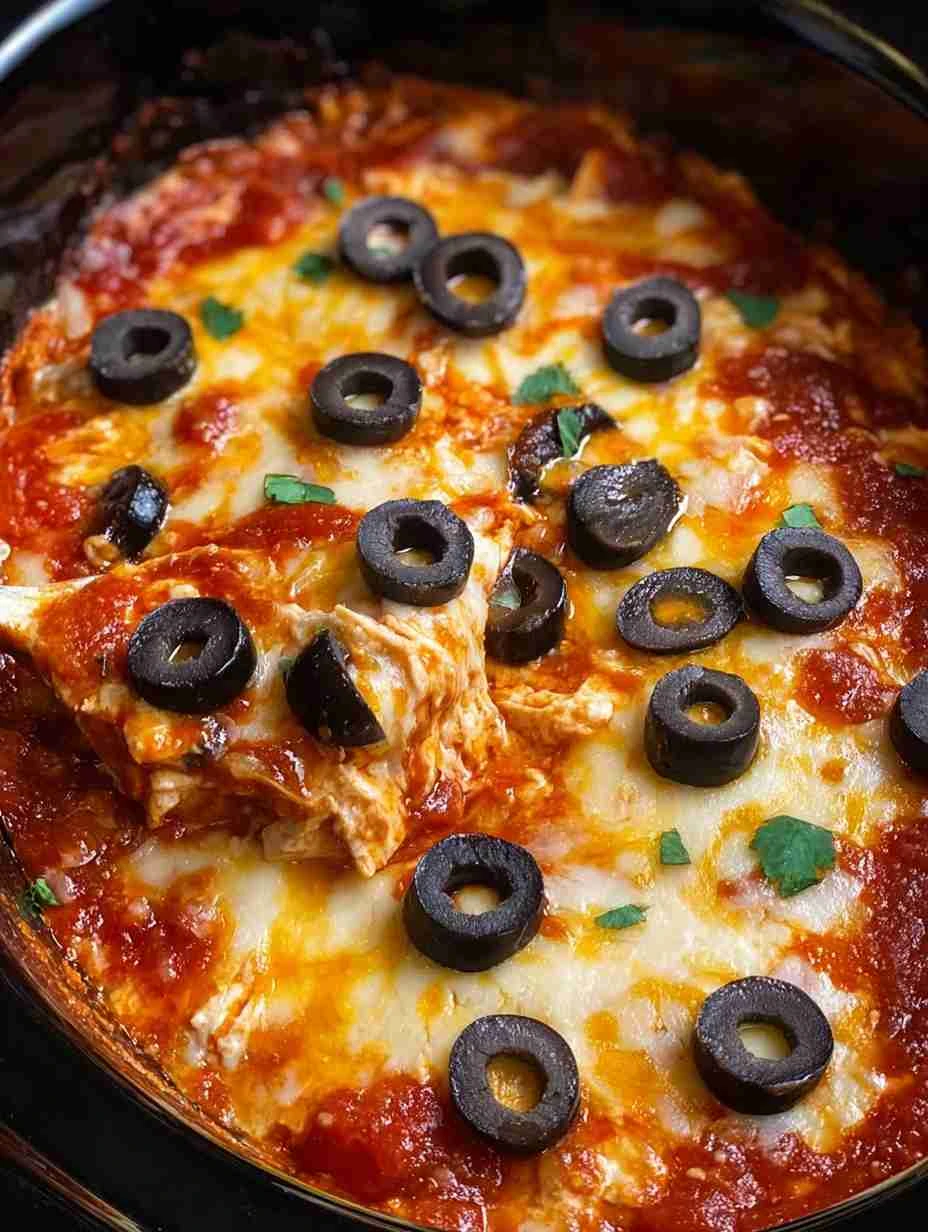 Slow Cooker Chicken Enchilada Casserole Made Easy! Slow Cooker Chicken Enchilada Casserole Made