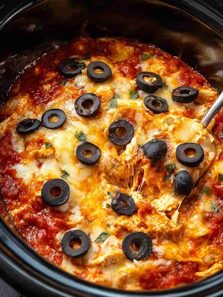 Slow Cooker Chicken Enchilada Casserole Made Easy! Slow Cooker Chicken Enchilada Casserole Made