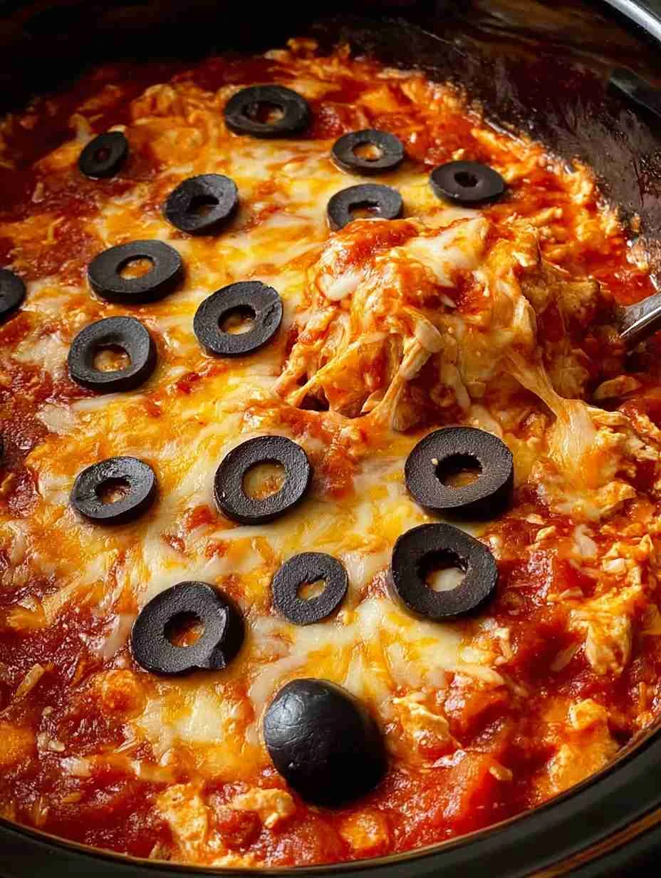 Slow Cooker Chicken Enchilada Casserole Made Easy!