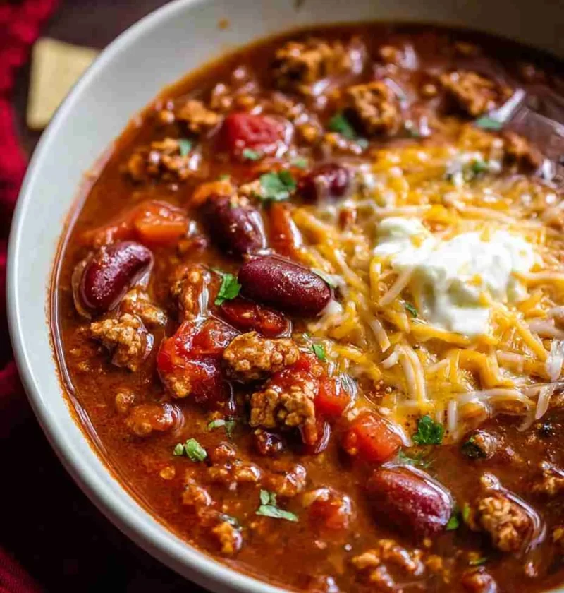 Slow Cooker Turkey Chili Slow Cooker Turkey Chili