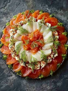 Delicious Smoked Salmon Grazing Wreath for Memorable Gatherings