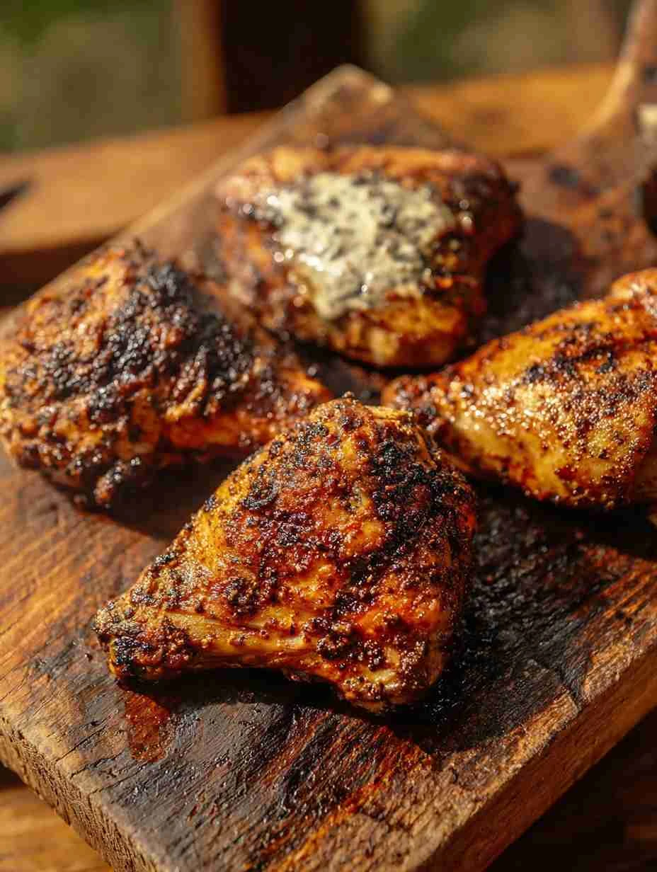 Smoky Pecan Chicken with Zesty Alabama White Sauce