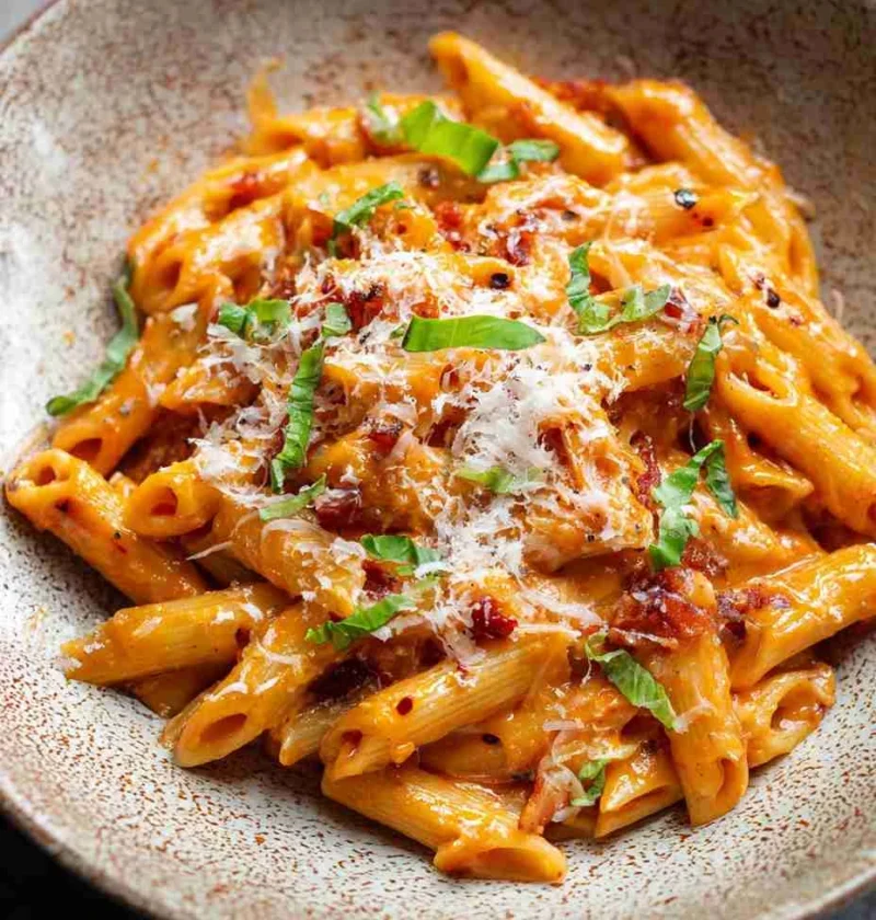 Spicy Turkey Bacon Tomato Pasta Spicy Turkey Bacon Tomato Pasta