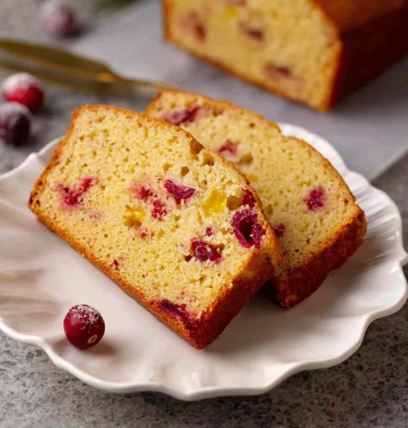 Super Moist Cranberry Orange Bread