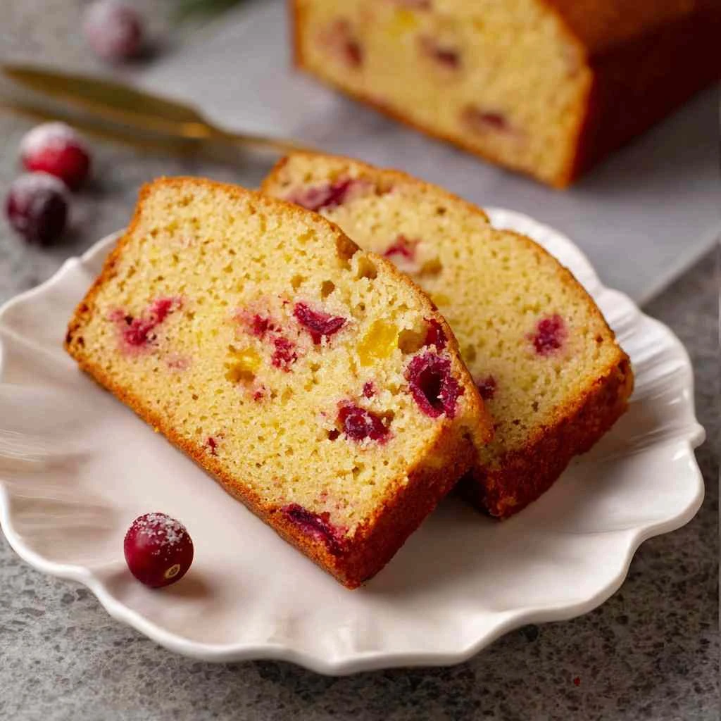 Super Moist Cranberry Orange Bread