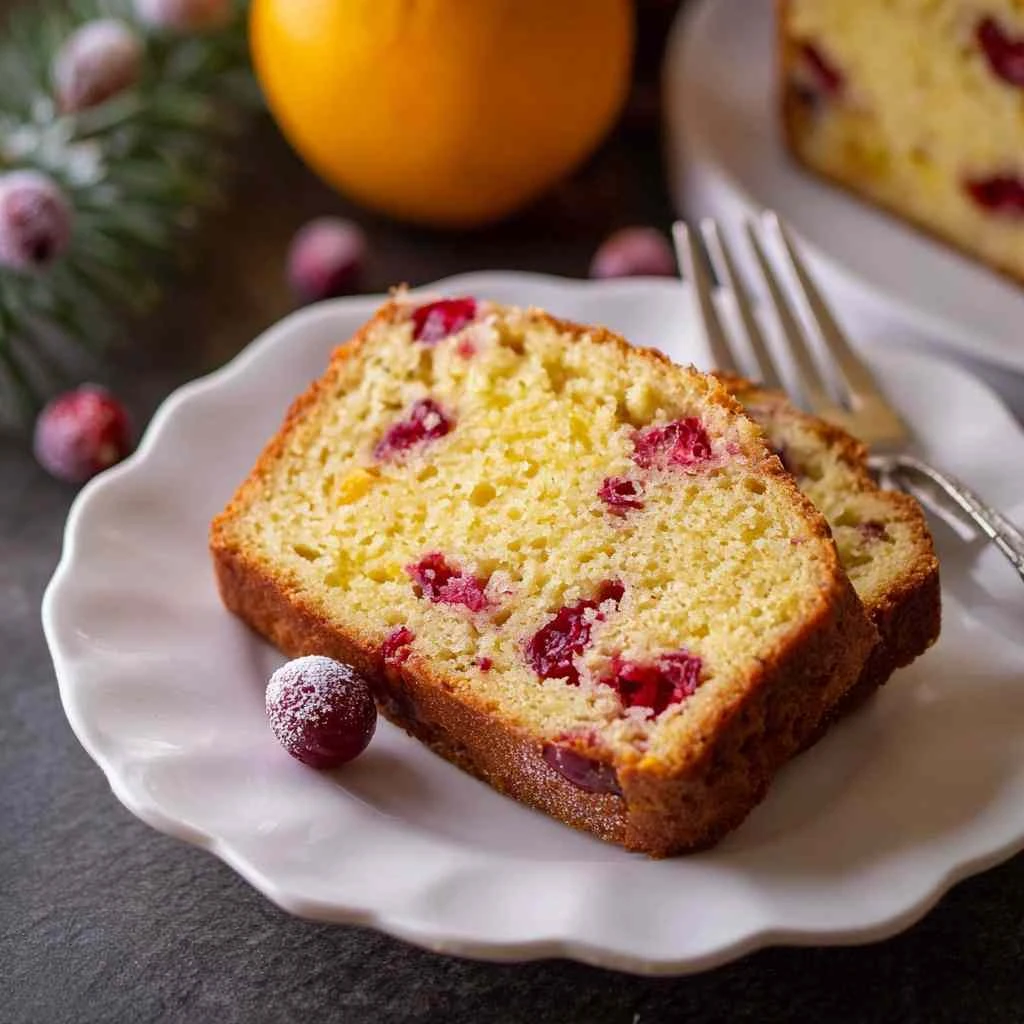 Super Moist Cranberry Orange Bread