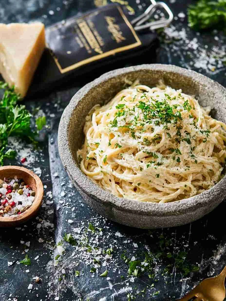 The “Impossible” High-Protein Cottage Cheese Alfredo (30g Protein Tastes Like The Real Thing) Impossible Highprotein C...