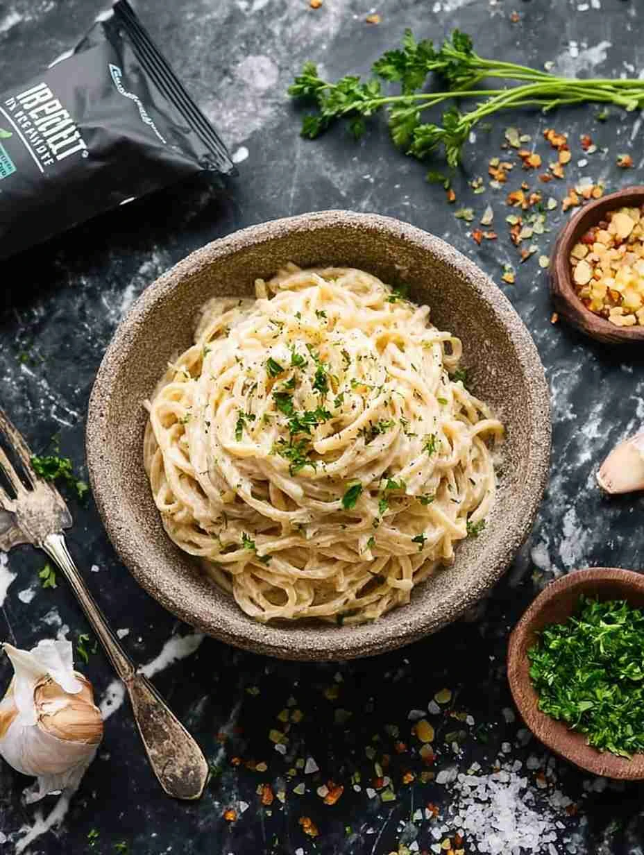 The “Impossible” High-Protein Cottage Cheese Alfredo