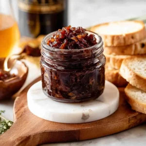 Bacon Onion Jam With Bourbon & Maple Syrup