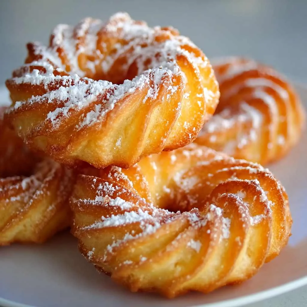 Baked French Crullers Recipe Delightfully Light Delicious