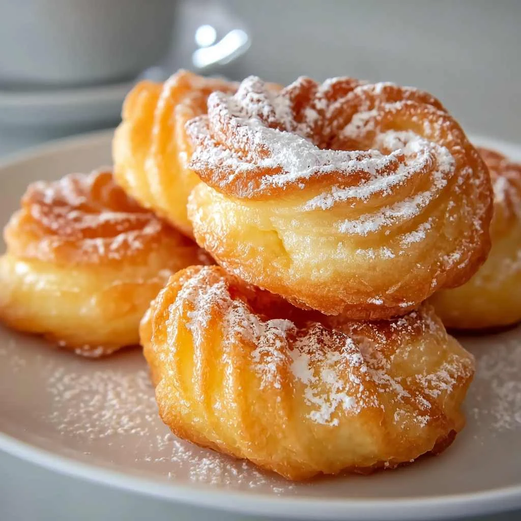 Baked French Crullers Recipe Delightfully Light Delicious