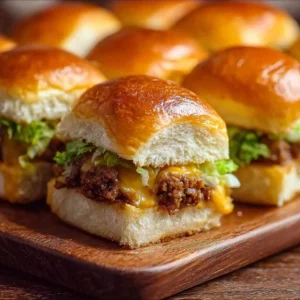 Big Mac Sliders: Delicious Mini Burgers Recipe for Easy Meal Prep