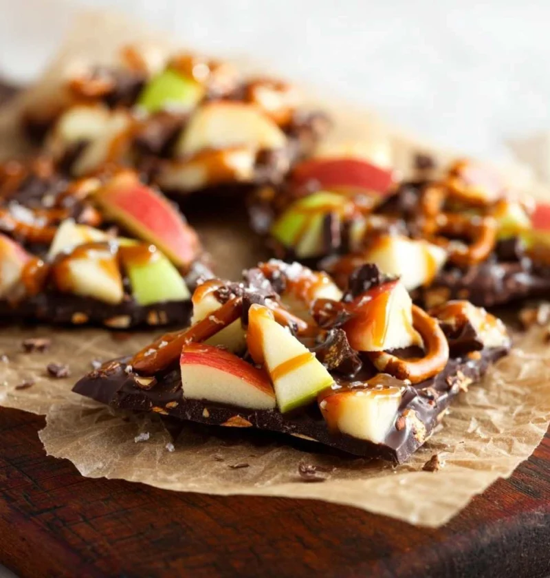 Caramel Apple Bark