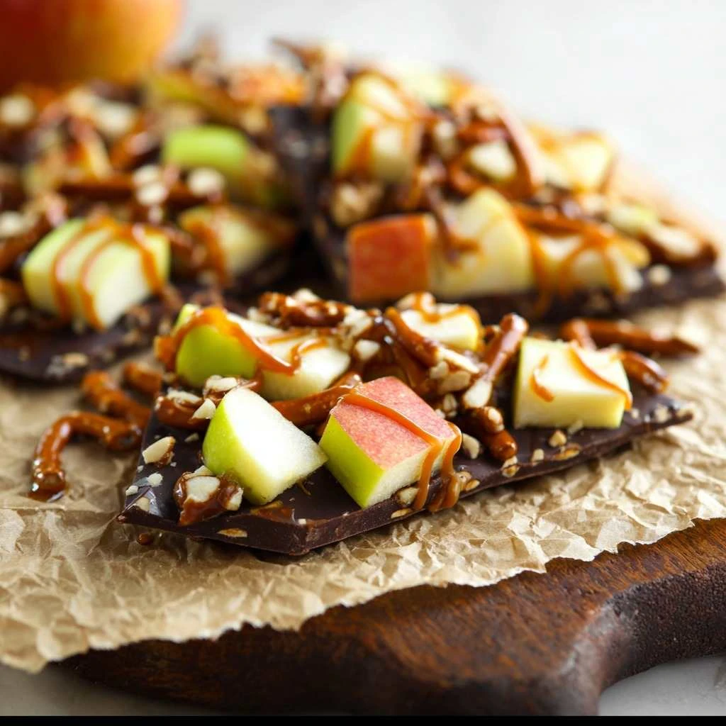 Caramel Apple Bark