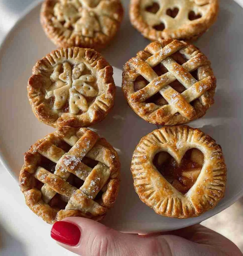 Caramel Apple Mini Pies