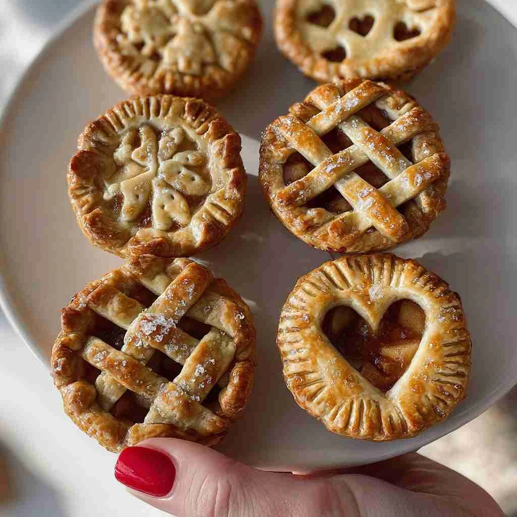 Caramel Apple Mini Pies
