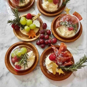 Charcuterie Snow Globes