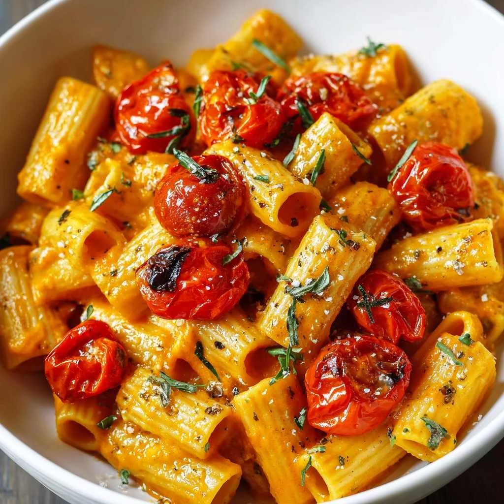 Cherry Tomato Pasta (One Pot!) – My Go-To Easy Dinner