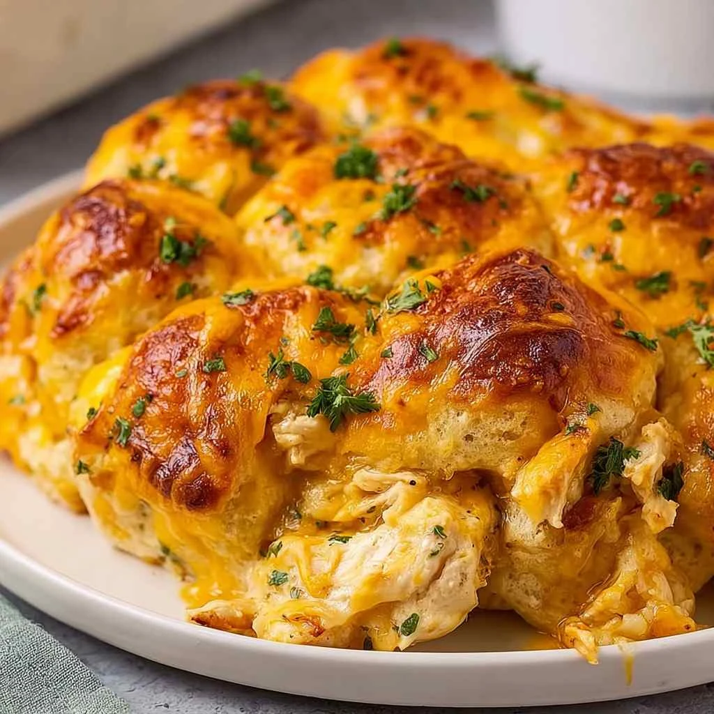 Chicken Bubble Biscuit Casserole