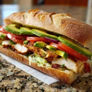 Chicken Torta Sandwich
