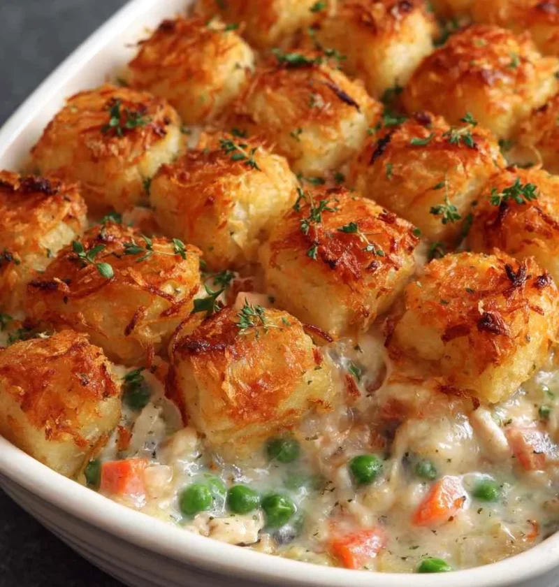 Chicken Tot Pie