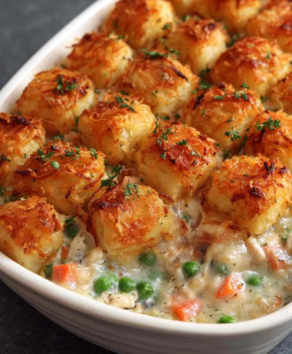 Chicken Tot Pie