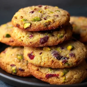 Cranberry Orange Pistachio Cookies for a Festive Flavor Boost