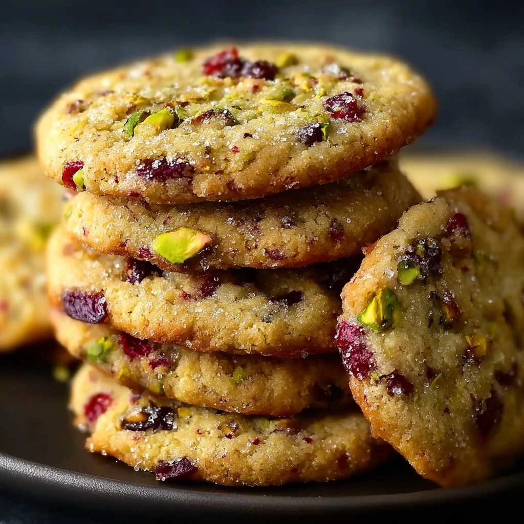 Cranberry Orange Pistachio Cookies Festive Flavor Boost