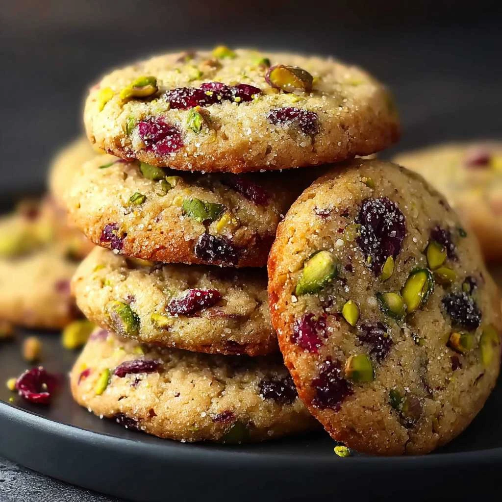 Cranberry Orange Pistachio Cookies Festive Flavor Boost