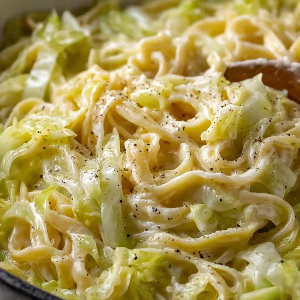 Creamy Alfredo Cabbage Pasta (Low-Carb Comfort Food)