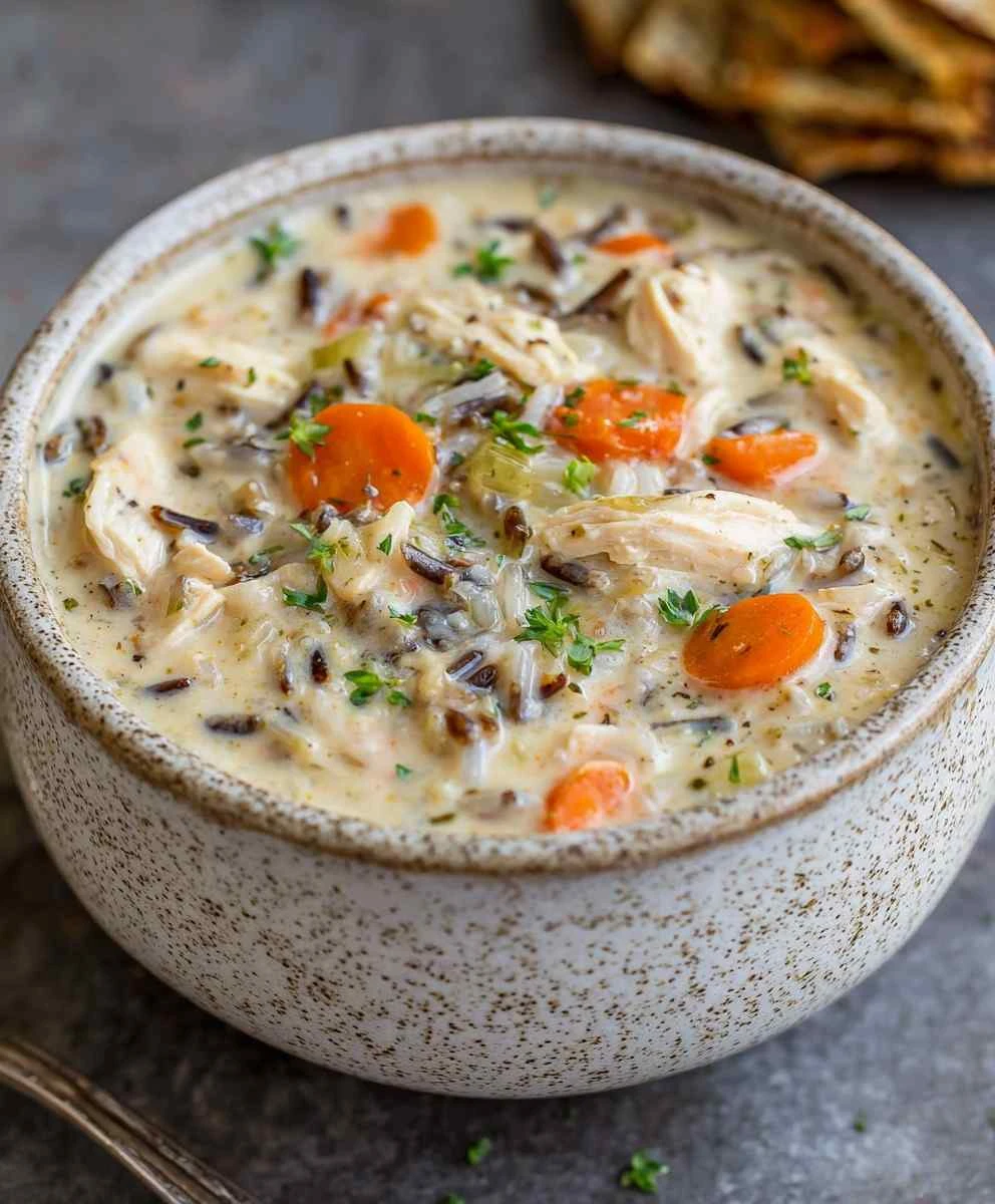 Creamy Chicken Wild Rice Soup Panera Copycat