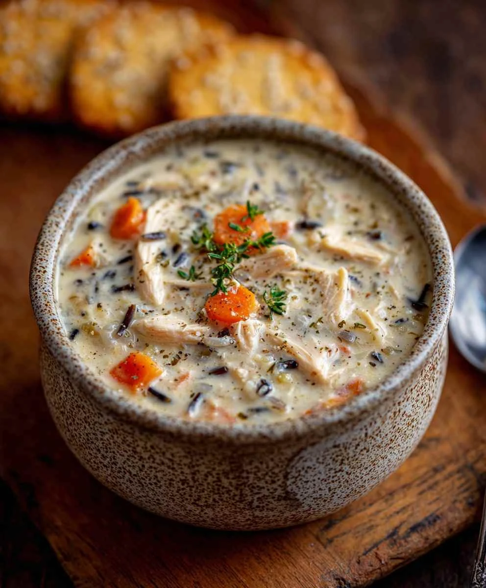 Creamy Chicken Wild Rice Soup Panera Copycat