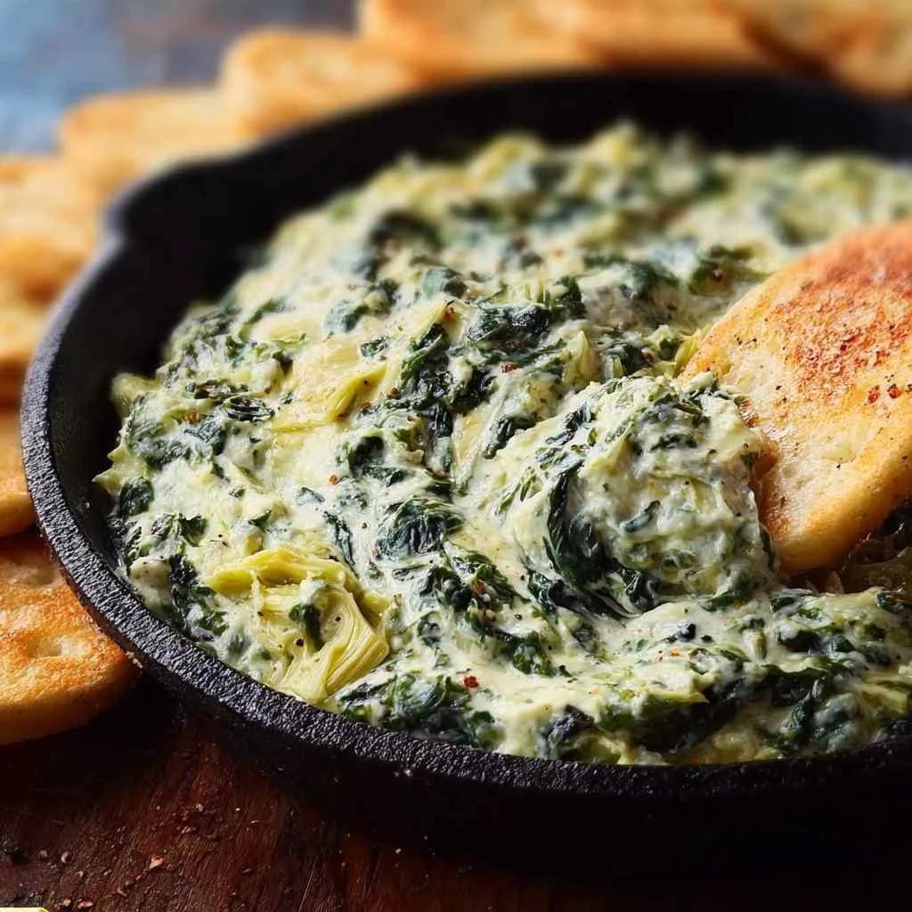 Creamy Spinach Jalapeo Artichoke Dip