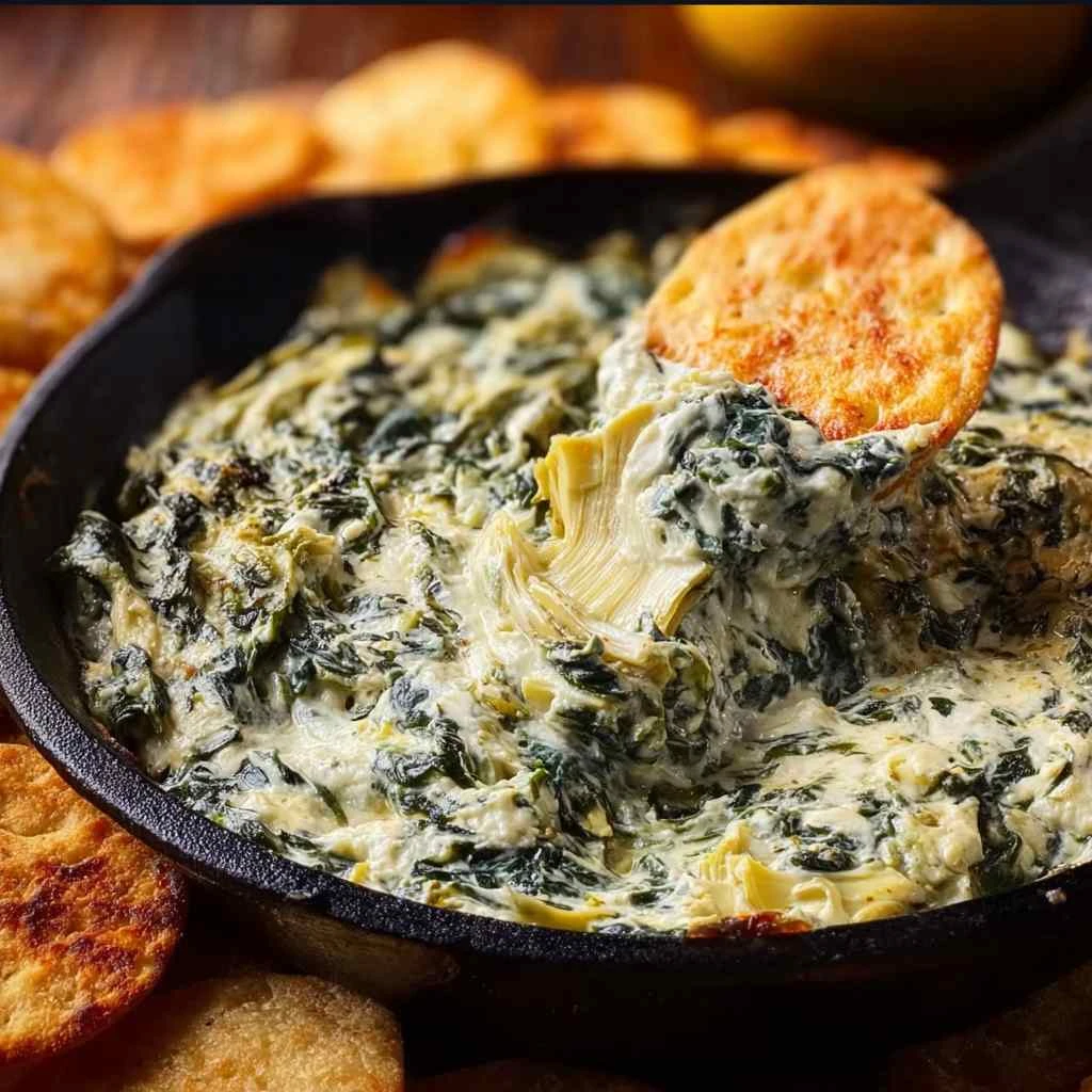 Creamy Spinach Jalapeo Artichoke Dip
