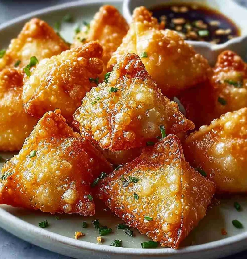 Crispy Crab Rangoon Bombs Appetizer Delight