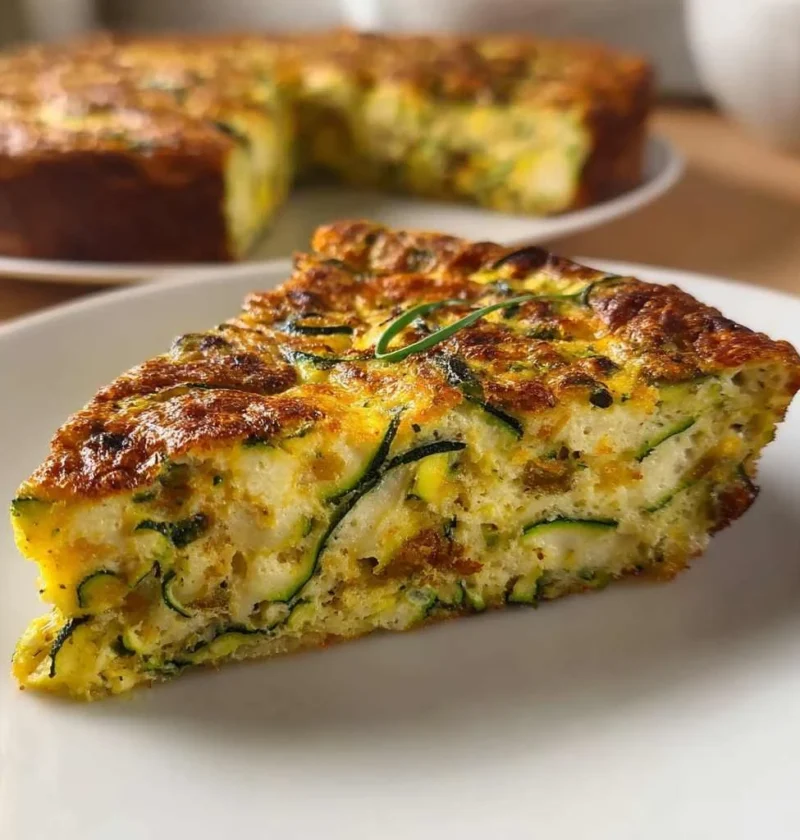 Crustless Zucchini Pie Discover Recipe