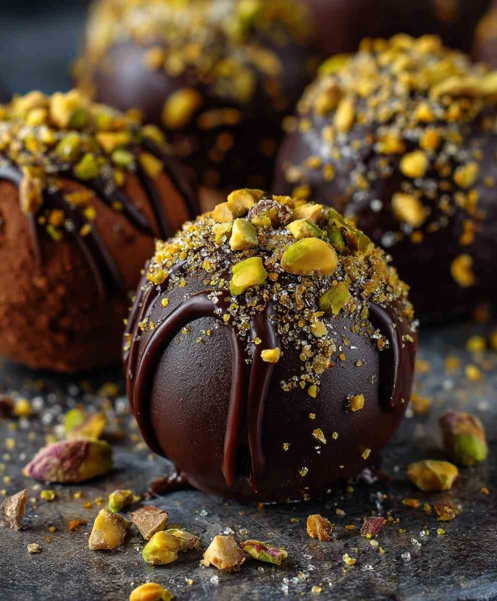 Dubai Chocolate Truffles