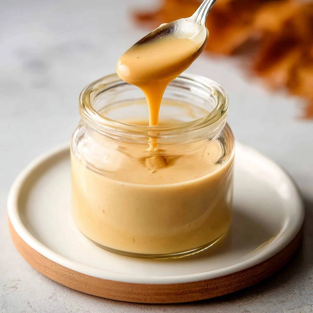 5minute Creamy Maple Dijon Salad Dressing