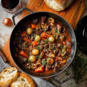 Easy Beef Bourguignon