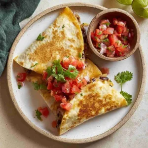 Easy Black Bean Quesadillas Recipe