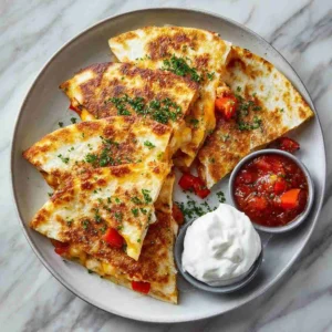 Easy Chicken Quesadillas