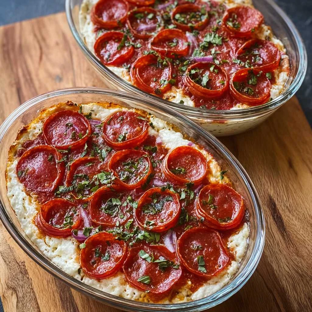 High Protein Cottage Cheese Pizza Bowl Recipe