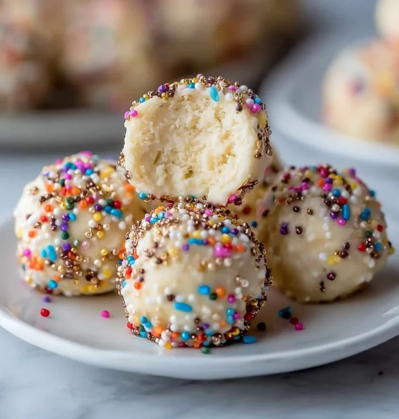Nobake Cheesecake Balls Recipe Delicious Treat Make