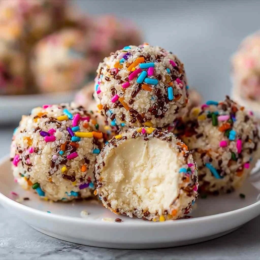 Nobake Cheesecake Balls Recipe Delicious Treat Make