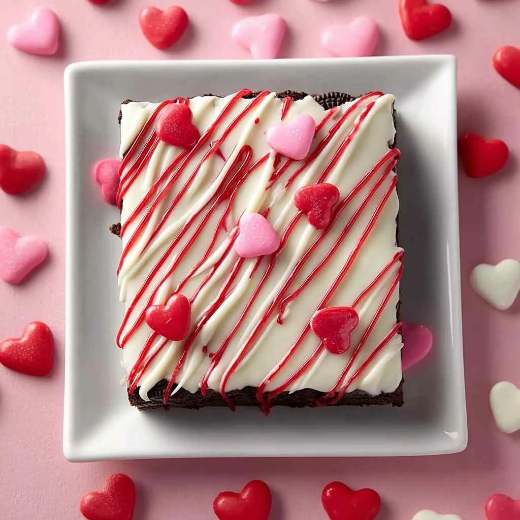 Valentines Oreo Bark